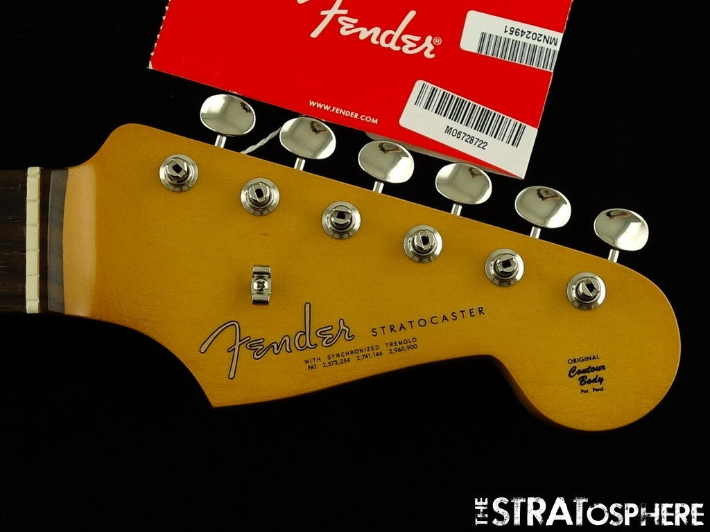 Fender Vintera III Early 60s Stratocaster Strat NECK & TUNERS 1960s ''C'' Rosewood