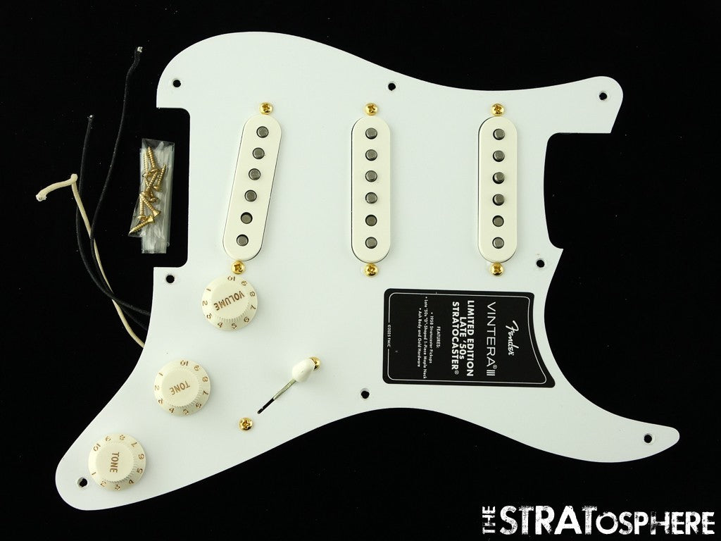 Fender Vintera III Late 50s Stratocaster LOADED PICKGUARD *LTD. 1958 PU's Strat