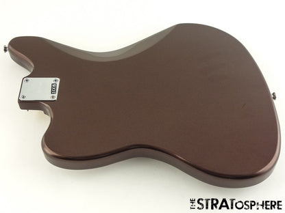 Fender Squier Affinity Jaguar Series LOADED BODY, Guitar Mystic Metallic Brown.