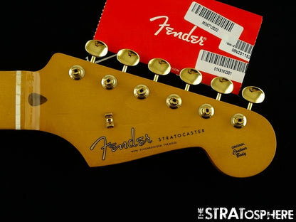 Fender LTD. Vintera III Late 50s Stratocaster Strat NECK + GOLD TUNERS Maple ''D''