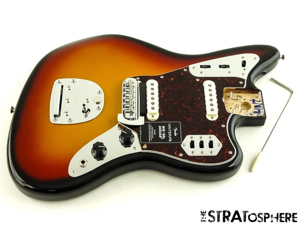 Fender Vintera III Mid 60s Jaguar LOADED BODY Alder Guitar Sunburst 3TS