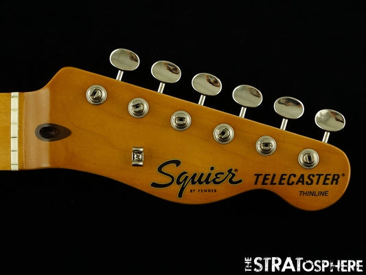 Fender Squier Classic Vibe 70s Thinline Tele NECK + TUNERS Telecaster, Maple