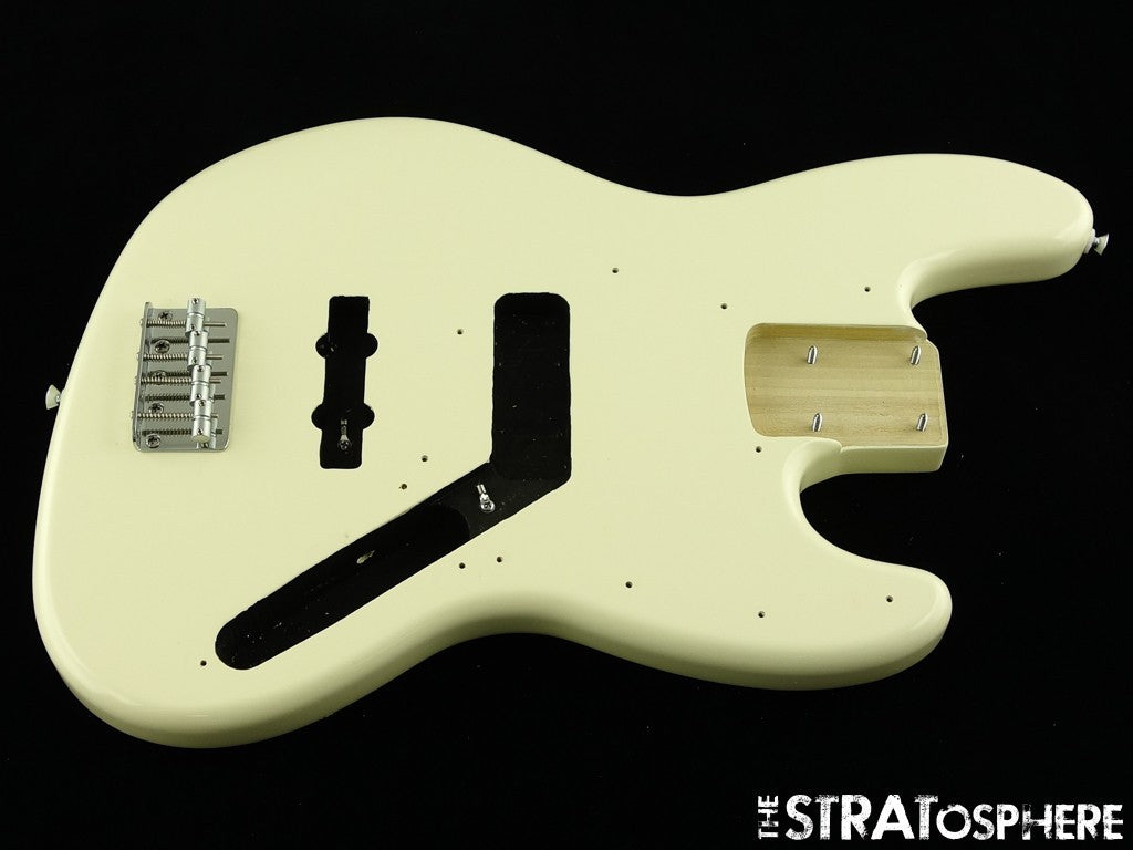 Fender Standard Jazz J Bass BODY + HARDWARE Bass Guitar Olympic White