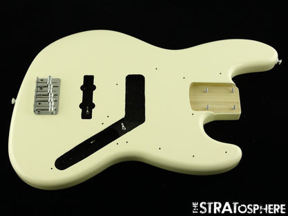 Fender Standard Jazz J Bass BODY + HARDWARE Bass Guitar Olympic White