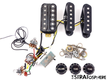 Fender Squier Classic Vibe 70s Strat HSS PICKUPS POTS KNOBS, Stratocaster.