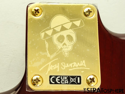 Fender Tash Sultana Stratocaster Strat LOADED BODY, Double Tap Trans Cherry