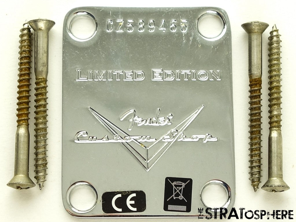 Fender USA Custom Shop 1955 Journeyman Relic Stratocaster NECK PLATE, Strat Ltd
