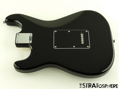 Fender Standard Stratocaster Strat HSS LOADED BODY Poplar, Black