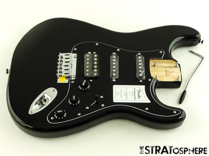 Fender Standard Stratocaster Strat HSS LOADED BODY Poplar, Black