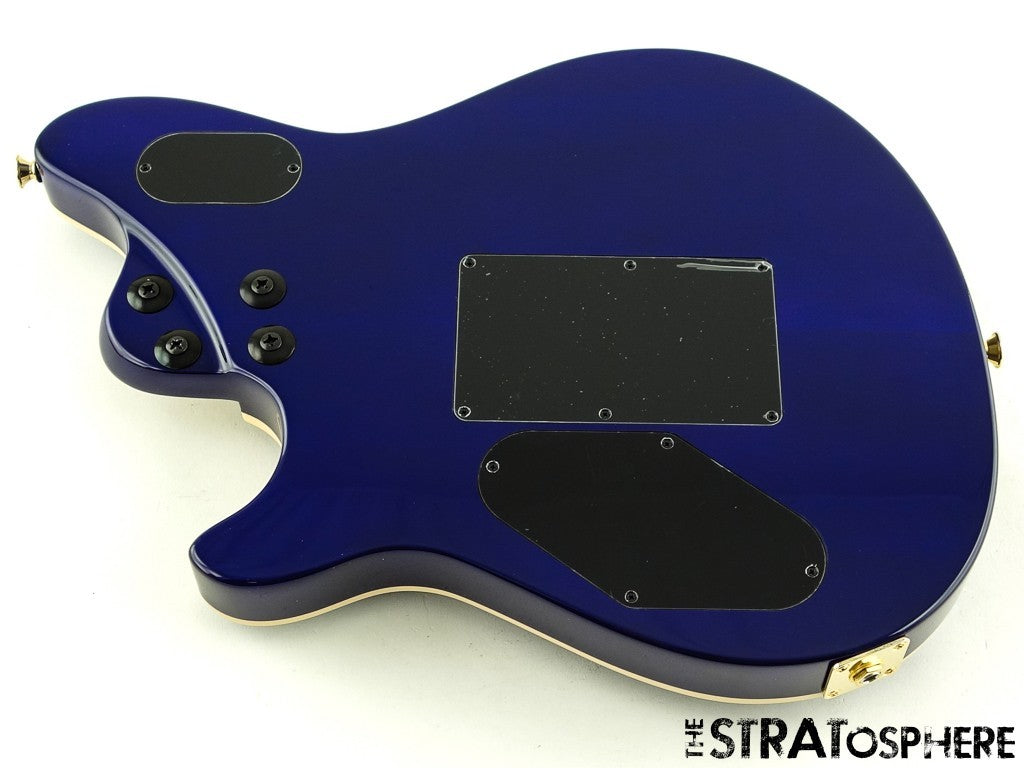 EVH Wolfgang Special QM LOADED BODY Quilt Maple Guitar Floyd Rose Purple Burst