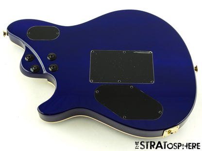 EVH Wolfgang Special QM LOADED BODY Quilt Maple Guitar Floyd Rose Purple Burst