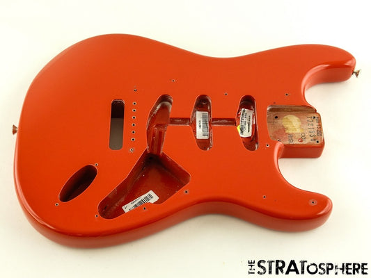 Fender AV II American Vintage 61 Stratocaster BODY, 1961 Strat Fiesta Red