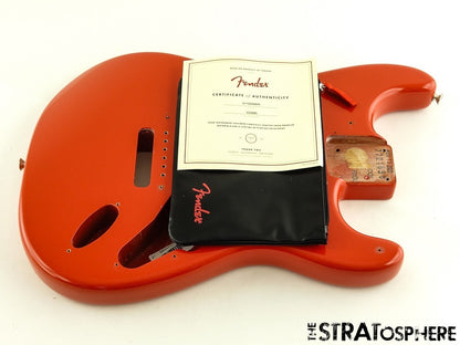 Fender AV II American Vintage 61 Stratocaster BODY, 1961 Strat Fiesta Red