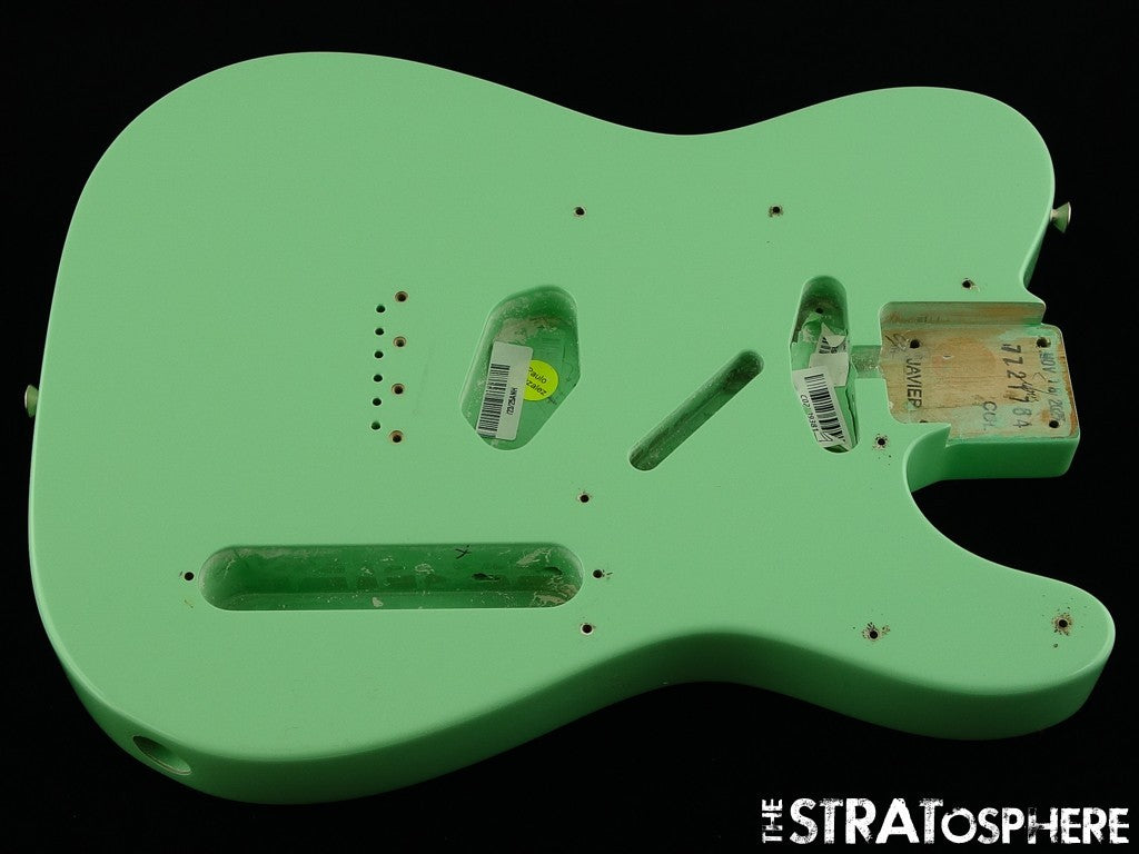 Fender AV II American Vintage 1963 Telecaster BODY 63 Tele Alder Surf Green