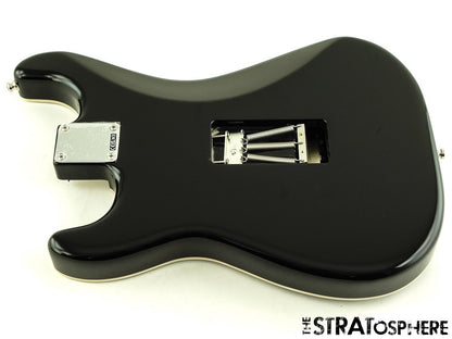 Fender Tom Morello Stratocaster Strat BODY + HARDWARE, Floyd Rose Bound Black