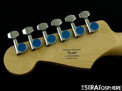Fender Squier Sonic HT Strat, NECK & TUNERS Guitar Parts Stratocaster Laurel