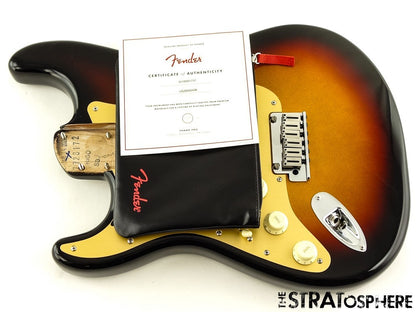LEFTY Fender American Ultra II Stratocaster Strat, LOADED BODY Alder Ultraburst