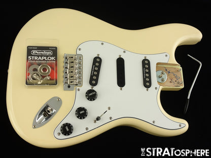 Ritchie Blackmore Fender Stratocaster Strat LOADED BODY Olympic White.