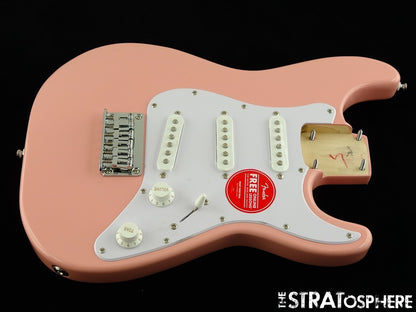 Fender Squier Mini Series Stratocaster Strat MINI HT LOADED BODY Shell Pink
