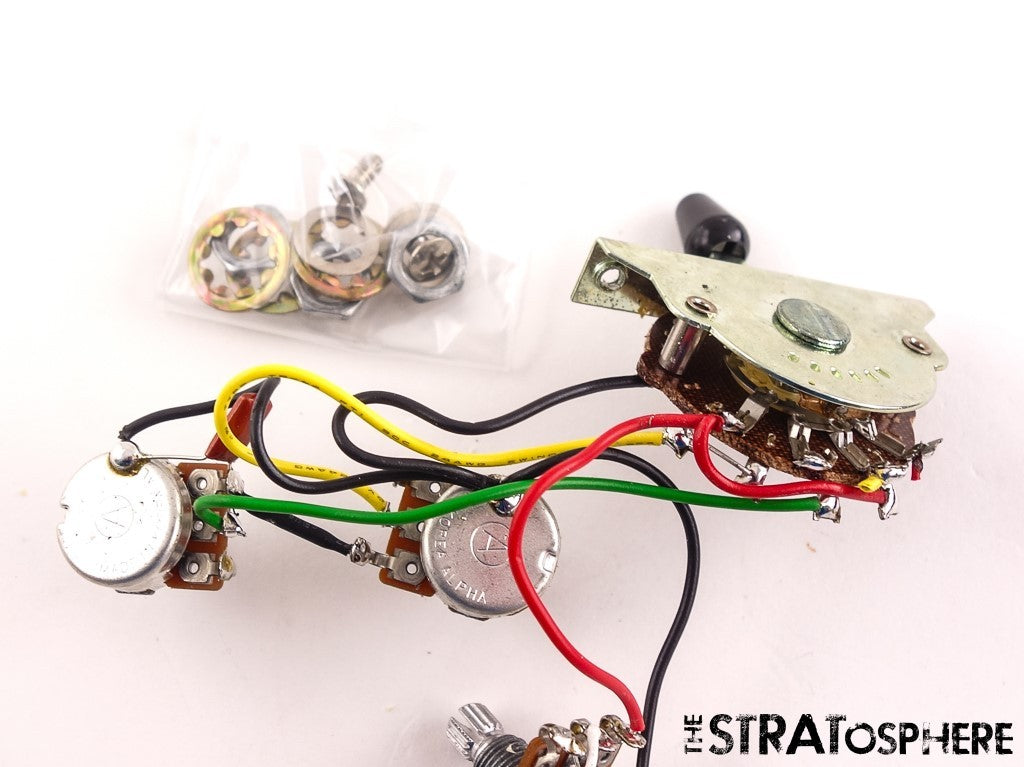 Fender Squier Classic Vibe 70s Strat HSS POTS + 5 Way SWITCH, Stratocaster!