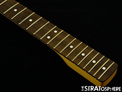 Fender Standard Stratocaster Strat, NECK, Modern ''C'' Parts, Indian Laurel