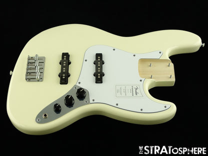 Fender Standard Jazz J Bass LOADED BODY Bass Guitar Olympic White