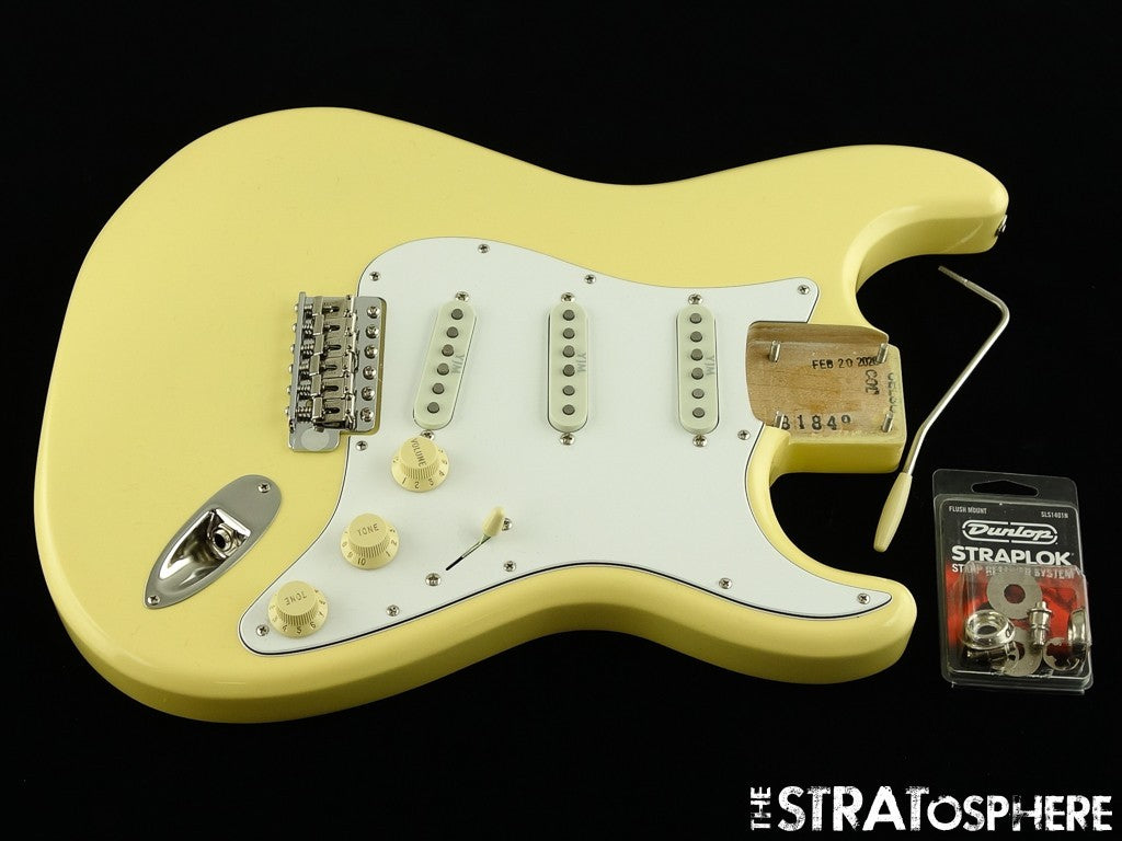 LOADED USA Fender YNGWIE MALMSTEEN Strat, BODY, YJM, Stratocaster Vintage White