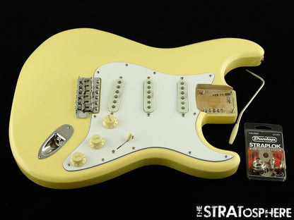 LOADED USA Fender YNGWIE MALMSTEEN Strat, BODY, YJM, Stratocaster Vintage White