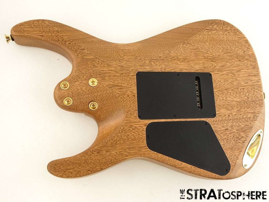 Charvel DK24 HSH Pro Mod Dinky LOADED BODY Gotoh Seymour Duncan Natural Mahogany