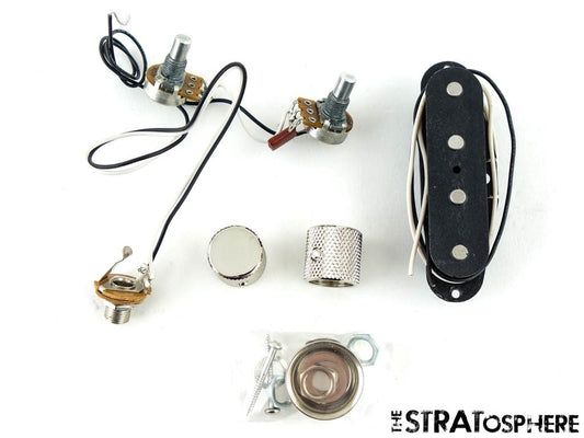 Fender Squier 50s P Bass PICKUP POTS KNOBS + Jack, Precision Guitar Pickup!