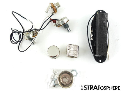 Fender Squier 50s P Bass PICKUP POTS KNOBS + Jack, Precision Guitar Pickup!