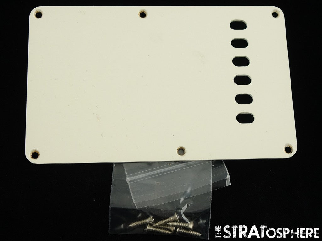 USA Fender Custom Shop Roasted Stratocaster Journeyman/CC TREMOLO COVER Strat!