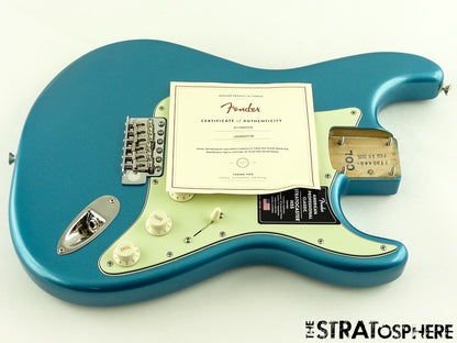 Fender American Professional Classic Strat HSS LOADED BODY Fade Lake Placid Blue