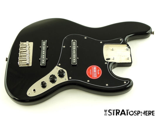 Fender Squier Classic Vibe Active 70s Jazz Bass V 5 LOADED BODY, Black