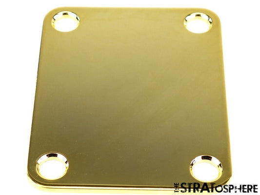 NEW NECK PLATE for Fender Stratocaster Telecaster Strat Tele Gold STR-NP-G