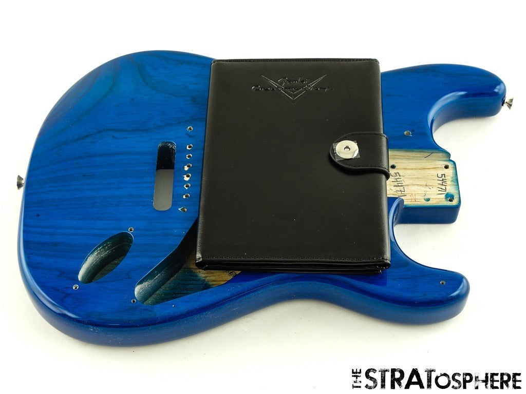 Fender Custom Shop 70th Annie 54 Strat NOS BODY Ash Sapphire Blue Transparent