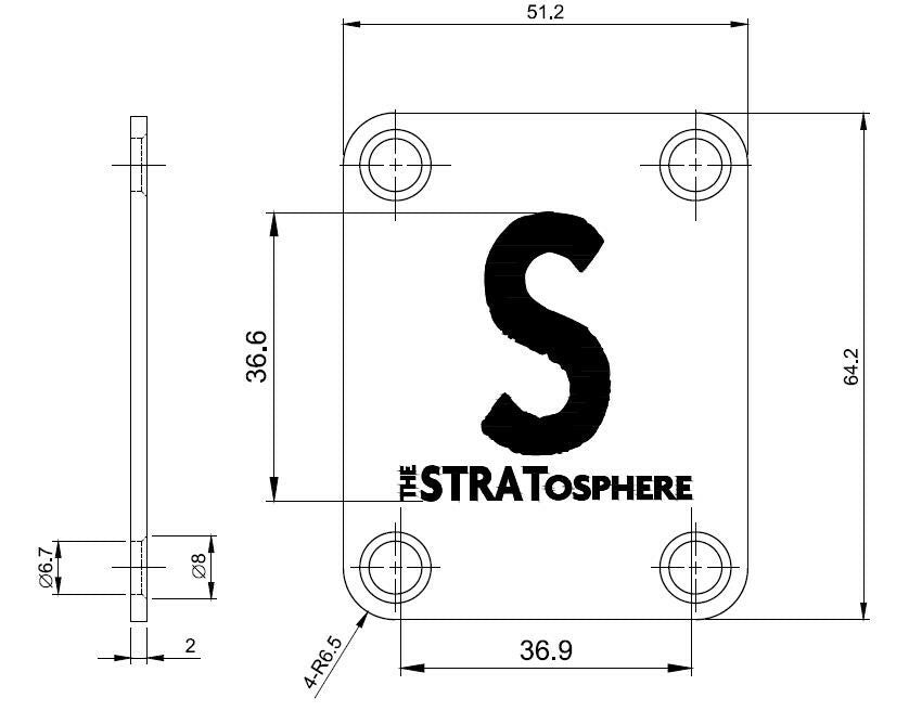NEW NECK PLATE for Fender Stratocaster Telecaster Strat Tele Black STR-NP-BC