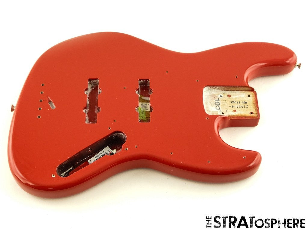 Fender American Professional Classic Jazz J Bass BODY, Faded Dakota Red