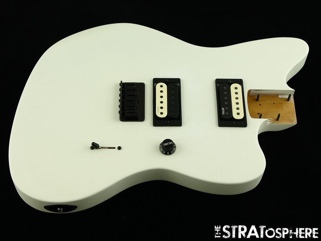 Fender Jim Root Jazzmaster V4 LOADED BODY Guitar Mahogany Satin White