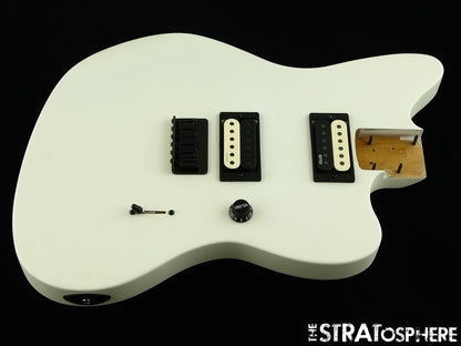 Fender Jim Root Jazzmaster V4 LOADED BODY Guitar Mahogany Satin White