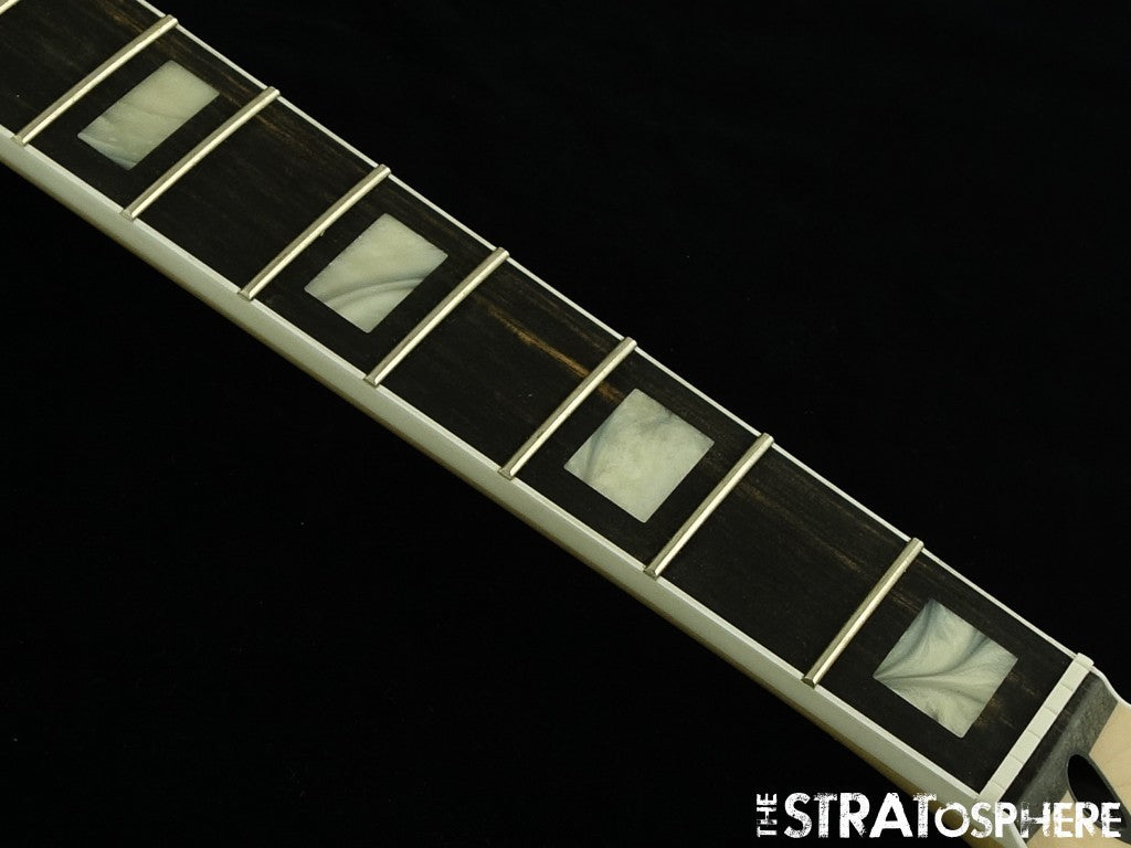 Fender JIM ROOT Jazzmaster V4 NECK & LOCKING TUNERS Bound Guitar Thin ''C'' Ebony