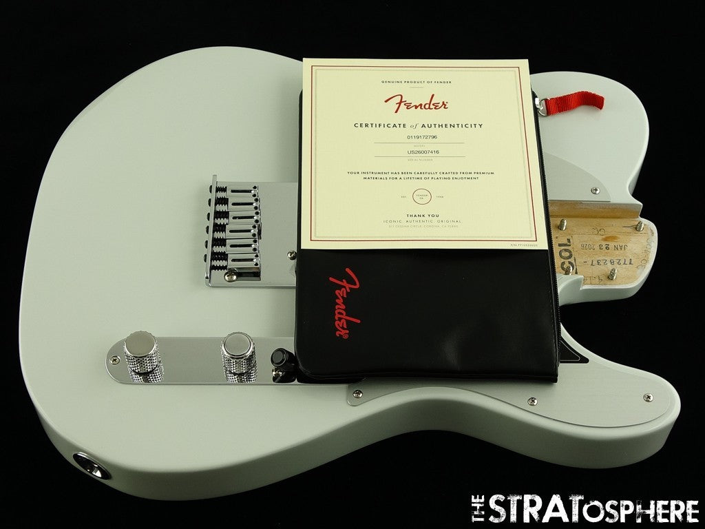 Fender American Ultra II Tele LOADED BODY USA Telecaster S-1 Switch Avalanche