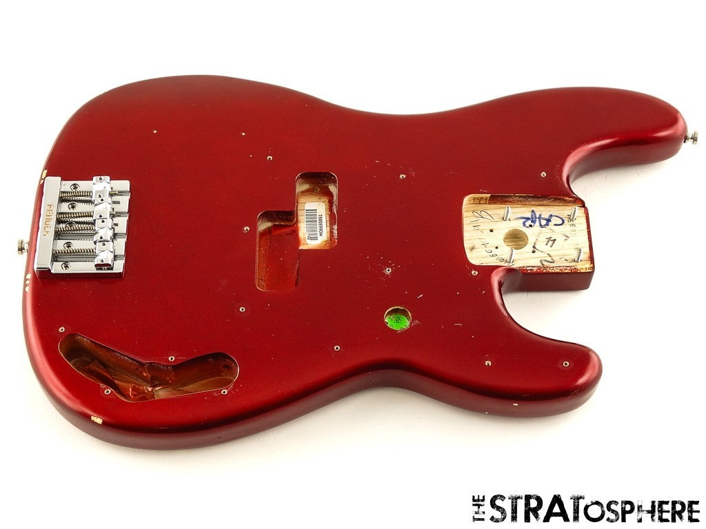 Fender Nate Mendel Road Worn P Bass BODY & HARDWARE Precision NITRO Red
