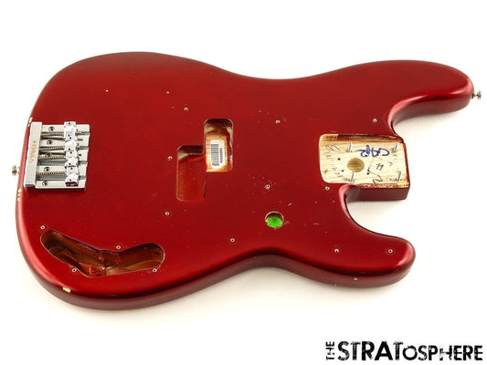 Fender Nate Mendel Road Worn P Bass BODY & HARDWARE Precision NITRO Red