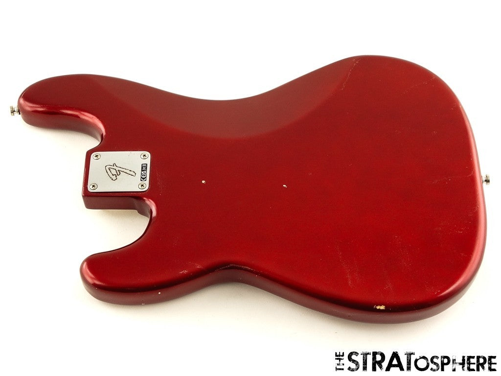 Fender Nate Mendel Road Worn P Bass BODY & HARDWARE Precision NITRO Red