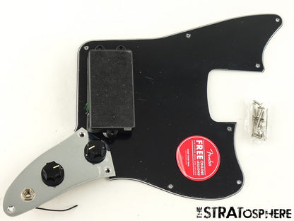Fender Squier Affinity Jaguar Bass H LOADED PICKGUARD, Guitar Parts, Black.