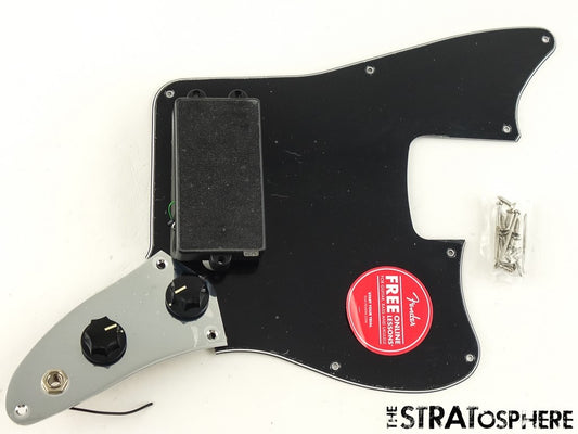 Fender Squier Affinity Jaguar Bass H LOADED PICKGUARD, Guitar Parts, Black.