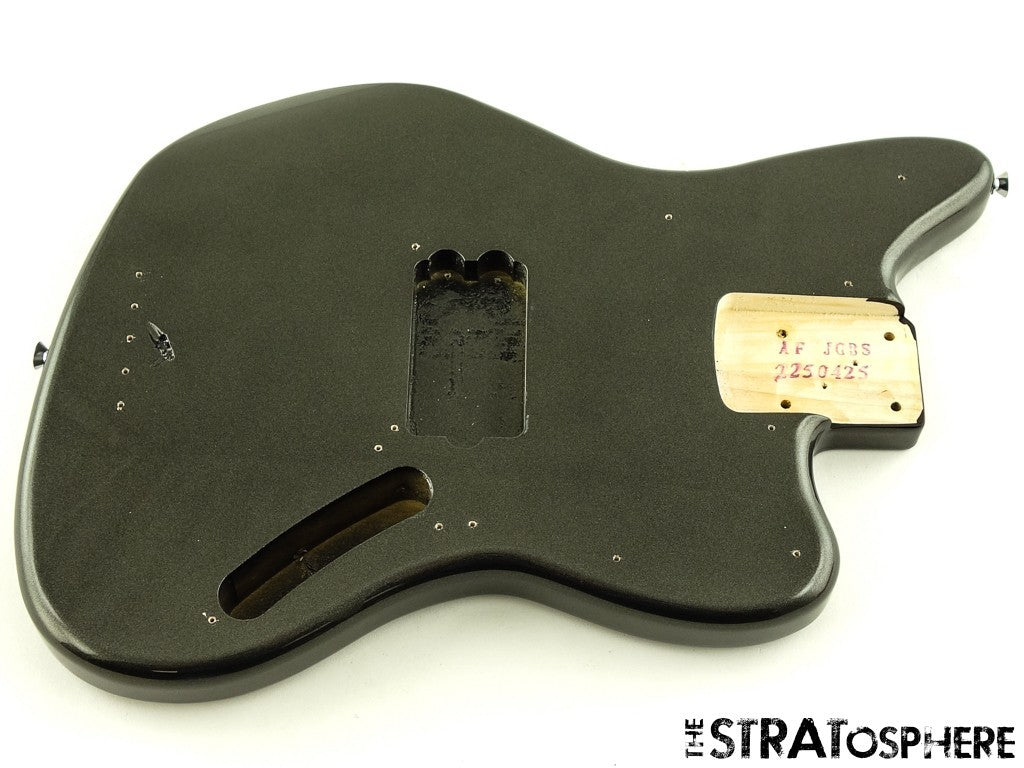 Fender Squier Affinity Jaguar BASS H BODY, Bass Guitar Charcoal Frost Metallic