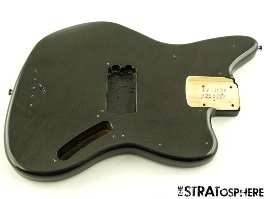 Fender Squier Affinity Jaguar BASS H BODY, Bass Guitar Charcoal Frost Metallic