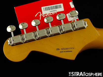 Fender Vintera III Early 60s Stratocaster Strat NECK + TUNERS 1960s ''C'' Rosewood